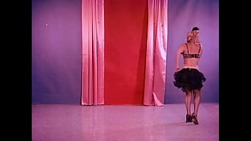 An excerpt of a 1950s burlesque film