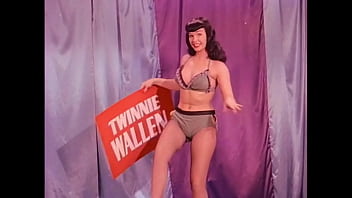 An excerpt of a 1950s burlesque film