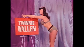 An excerpt of a 1950s burlesque film