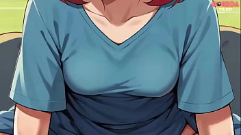 Stranger creampied innocent teen redhead in public park