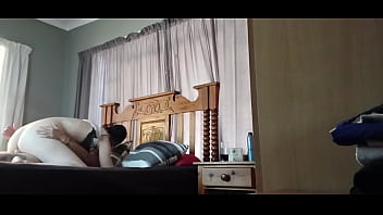 Having some fan with my roommate