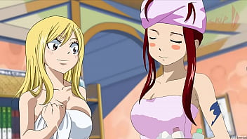 Animation anime hentai full game fairy tail lucy and erza x natsu and gray