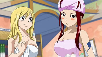 Animation anime hentai full game fairy tail lucy and erza x natsu and gray