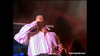 Sexy blonde vera picks up a couple of guys in the club for sex