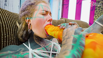 Sexy fishnets highheels stocking solo anal xl dildo play #anal #dildofucking #fishnets #highheels #stocking