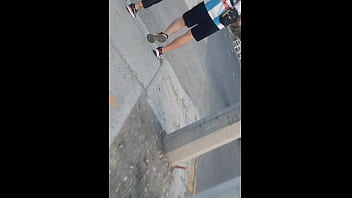 Paola con tanga y su novio no sabe que la deje con mi leche en la boca