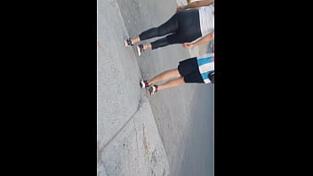 Paola con tanga y su novio no sabe que la deje con mi leche en la boca