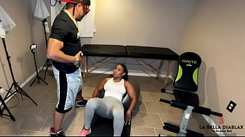 Bbc rapper interjects sexy latinas workout