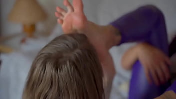 Although maya is quite rigid also likes to play in other ways with her pet so she puts on a harness and they both enjoy