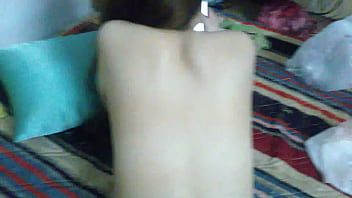 Playing with her ass