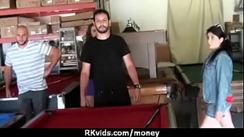 Hot sexy amateur babe needs a lift and takes cash 27