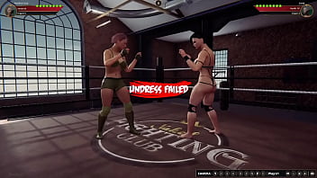 Adeline vs luna nf3d lesbian sex battle competitive intercourse