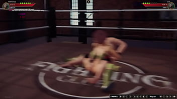 Adeline vs luna nf3d lesbian sex battle competitive intercourse