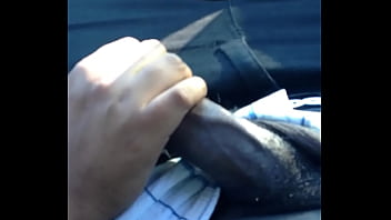 Riding getting hand job