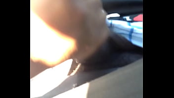 Riding getting hand job