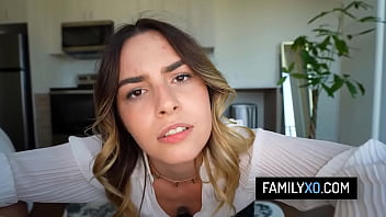 Horny stepdaughter and stepdaddy rough anal sex