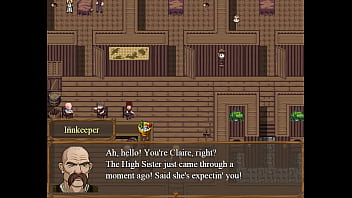 A claire plays claires a porn game lets play we make the other choice and become a futanari girl ourselves we fuck a lot of girls it's super hot