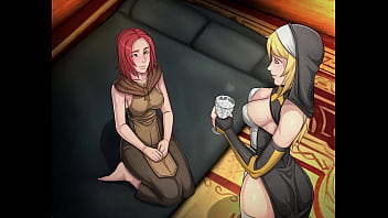 A claire plays claires a porn game lets play we make the other choice and become a futanari girl ourselves we fuck a lot of girls it's super hot