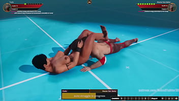 Furia vs master baiter nf3d mixed sexual combat maledom