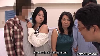 Teen Masturbates As The Milf Blows A Pecker thumbnail