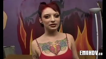 Emo tatted babe 221