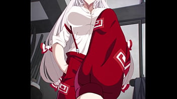 Touhou hentai footjob