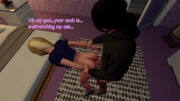 Hunted teen gets hardcore anal