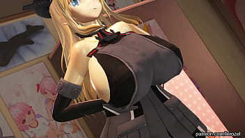 Kancolle ship bismarck gets conquered sexually