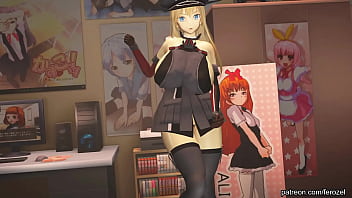 Kancolle ship bismarck gets conquered sexually