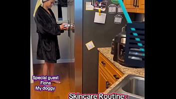 Skincare routine tighter & fresh skin#face #skincareroutine #skincare #cubes