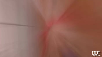 Anal gratification lesbians get busy with a butt plug