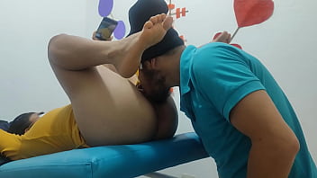 A mature woman asks a masseur desperate for money for a happy ending they have unscrupulous sex on the massage table and she records everything