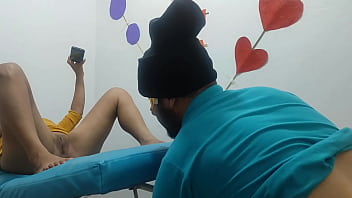 A mature woman asks a masseur desperate for money for a happy ending they have unscrupulous sex on the massage table and she records everything