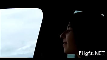 Divine teen nadia gets extra wet