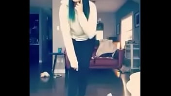 Cute teen working the camera