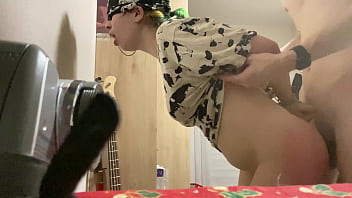 Моя любимая рабыня наслаждается моим хуем