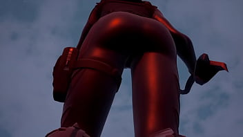 Hermoso trasero en primer plano