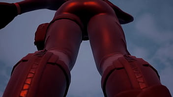 Hermoso trasero en primer plano