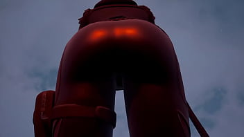 Hermoso trasero en primer plano Hermoso trasero en primer plano