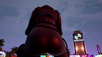 Hermoso trasero en primer plano