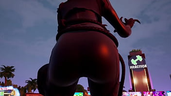 Hermoso trasero en primer plano