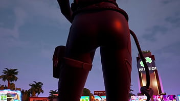 Hermoso trasero en primer plano