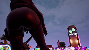 Hermoso trasero en primer plano