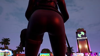 Hermoso trasero en primer plano