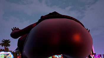 Hermoso trasero en primer plano