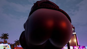 Hermoso trasero en primer plano