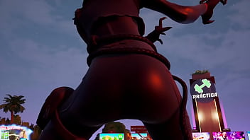 Hermoso trasero en primer plano