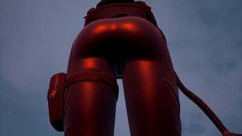 Hermoso trasero en primer plano