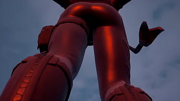 Hermoso trasero en primer plano