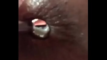 Gf playing with her ass butt plug